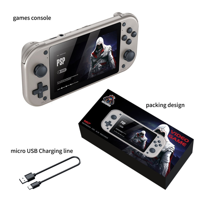 M17 64GB HD 4.3 inch High Brush Display Screen Retro PSP Remote Sensing Home Game Console - Pocket Console by PMC Jewellery | Online Shopping South Africa | PMC Jewellery | Buy Now Pay Later Mobicred