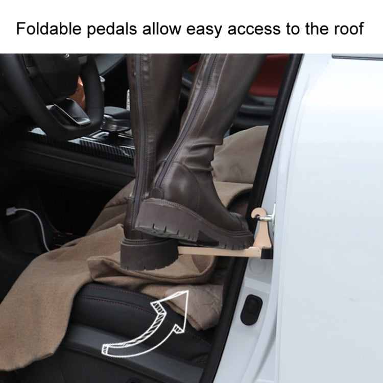 For SUV Car Assistance Getting In The Car Hook Pedal, Color: Black with Broken Window - Foot Pedal by PMC Jewellery | Online Shopping South Africa | PMC Jewellery | Buy Now Pay Later Mobicred