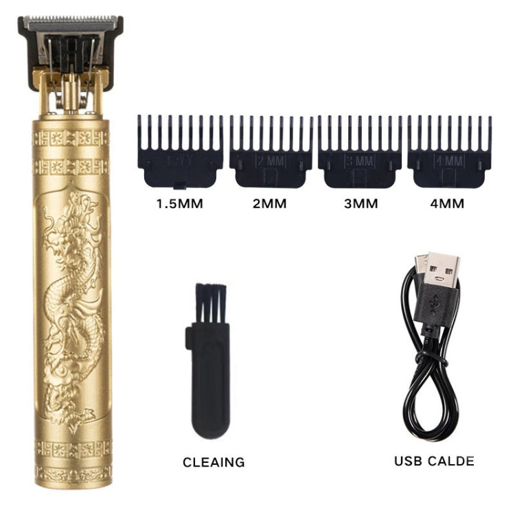 Household Haircutting Tools Electrical Haircut Pusher, Style: Dragon And Phoenix(Gold) - free shipping - PMC TechLife - Order now!