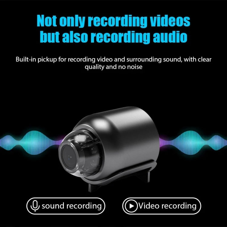 2 Million Pixel HD Home Smart WIFI Remote Mini 1080P Surveillance Camera, Specification: X5 - Mini Camera by PMC TechLife | Online Shopping South Africa | PMC TechLife | Buy Now Pay Later Mobicred