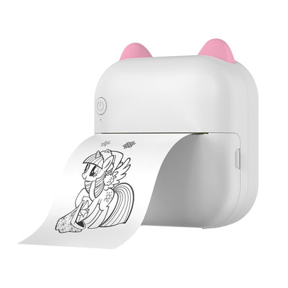 M5 Mini Cartoon Portable Bluetooth Printer Photo Thermal Printer(Pink) - Printer by PMC Jewellery | Online Shopping South Africa | PMC Jewellery