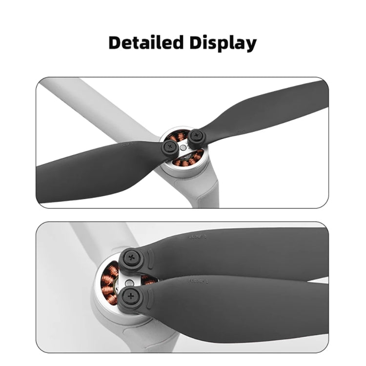 For DJI Mini 4 Pro 2pairs  Drone Propeller Blades 6030F Props Replacement Parts - DIY Propeller by PMC Jewellery | Online Shopping South Africa | PMC Jewellery