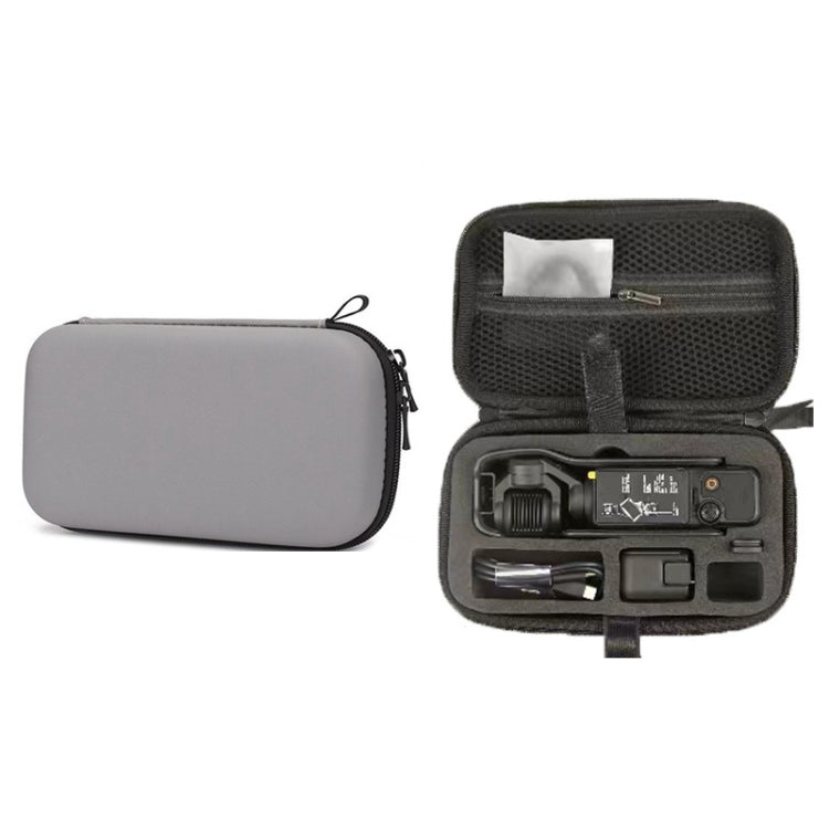 For DJI Osmo Pocket 3 Storage Bag Clutch Carrying Case(Grey) - Case & Bags by PMC Jewellery | Online Shopping South Africa | PMC Jewellery