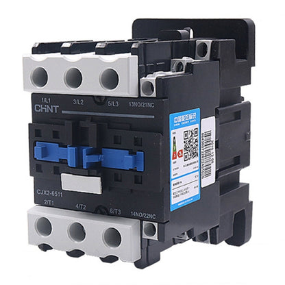 CHNT CJX2-6511 65A 220V Silver Alloy Contacts Multi-Purpose Single-Phase AC Contactor - Relays by CHNT | Online Shopping South Africa | PMC Jewellery | Buy Now Pay Later Mobicred