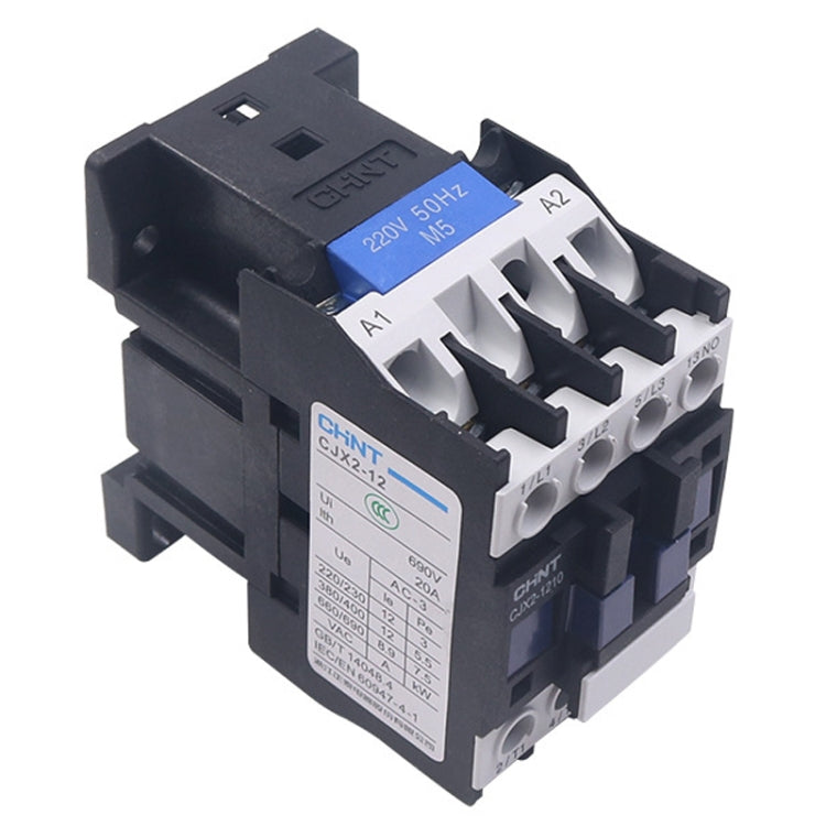 CHNT CJX2-2501 25A 220V Silver Alloy Contacts Multi-Purpose Single-Phase AC Contactor - Relays by CHNT | Online Shopping South Africa | PMC Jewellery | Buy Now Pay Later Mobicred