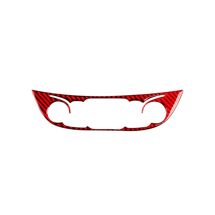 For Chevrolet Malibu 2016-2022 B Model Left-hand Drive Center Control Knob Panel Sticker(Red) - Car Interior Mouldings by PMc TechLife | Online Shopping South Africa | PMc TechLife | Buy Now Pay Later Mobicred