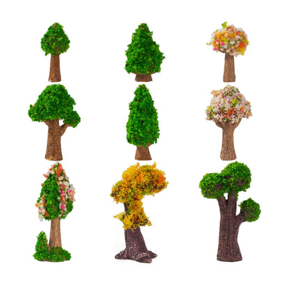 5pcs Micro-Landscape Simulated Green Trees Flowers DIY Gardening Ecological Ornaments, Style: No. 18 Small Sakura Tree - Ornaments by PMC Jewellery | Online Shopping South Africa | PMC Jewellery