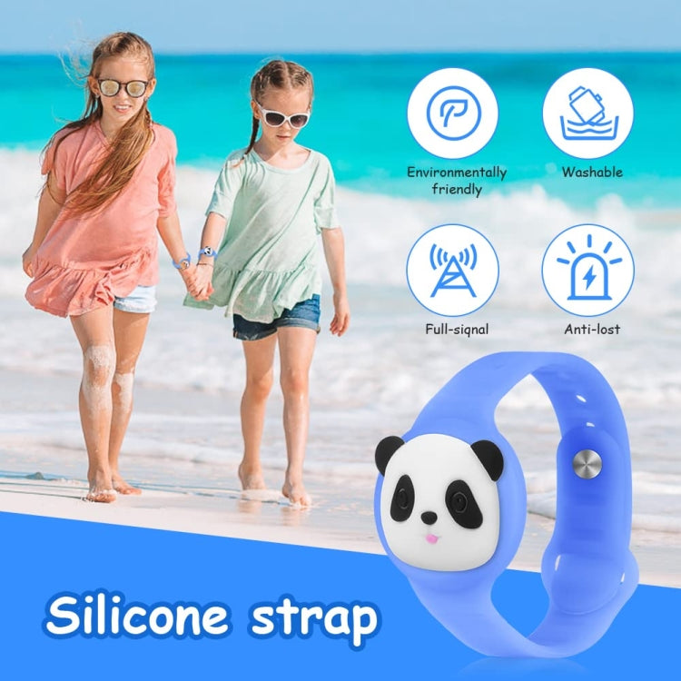 For AirTag Watch Strap Cartoon Cute Anti-lost Device Silicone Protective Cover, Color: Blue - Watch Strap Series by PMC Jewellery | Online Shopping South Africa | PMC Jewellery