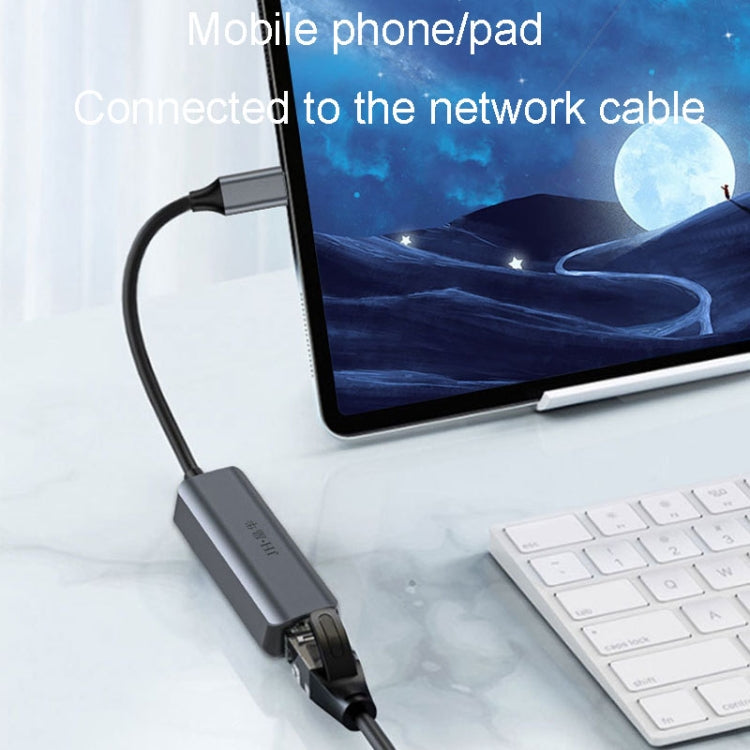JINGHUA Gigabit LAN Converter For Computer External Driverless Network Card, Specification: USB3.0 Single Port - free shipping - PMC Jewellery - Order now!