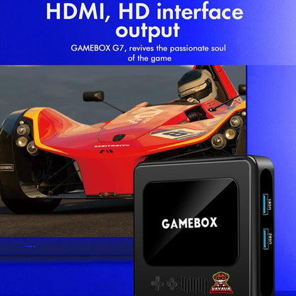 G10 GAMEBOX TV Box Dual System Wireless Android 3D Home 4K HD Game Console Support PS1 / PSP, Style: 128G 40,000+ Games (Black) - Pocket Console by PMC Jewellery | Online Shopping South Africa | PMC Jewellery | Buy Now Pay Later Mobicred