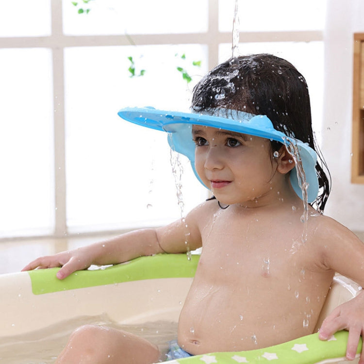 Baby Shampoo Waterproof Ear Protection Adjustable Shower Cap(Pink) - Baby Care by PMC TechLife | Online Shopping South Africa | PMC TechLife | Buy Now Pay Later Mobicred
