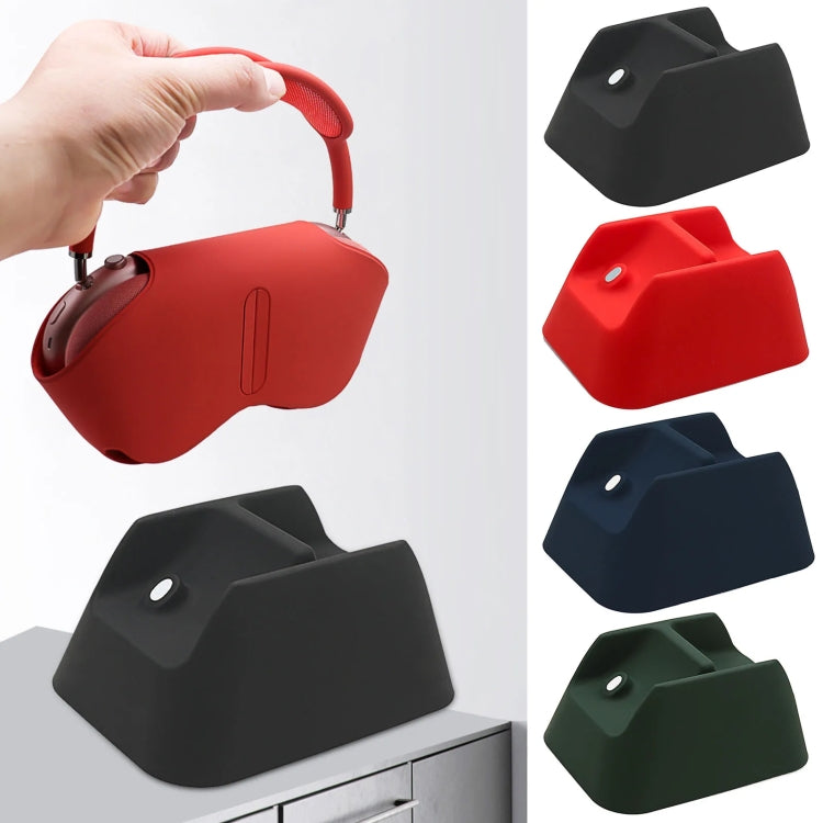For AirPods Max Wireless Headphone Silicone Charger Dock Stand Base(Red) - Other Accessories by PMC TechLife | Online Shopping South Africa | PMC TechLife