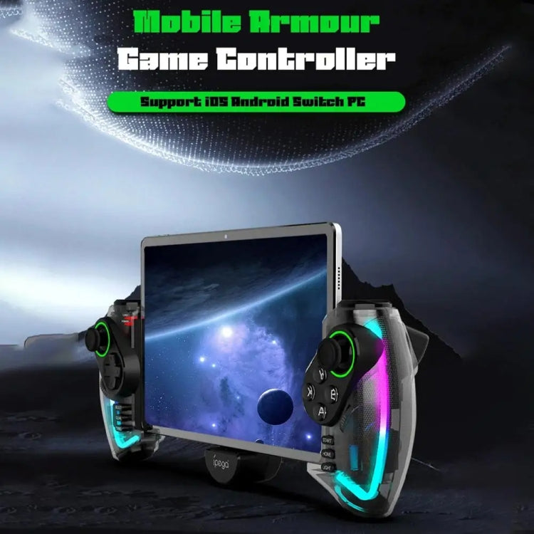 IPEGA Mechanical Gamepad Tablet Cell Phone Stretch Wireless Bluetooth Grip For N-S / P3 / PC / Switch / Android / IOS, Product color: Black - Gamepads by IPEGA | Online Shopping South Africa | PMC Jewellery | Buy Now Pay Later Mobicred