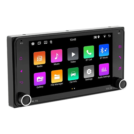 For Toyota Corolla Cars 7 Inch 2.5D Screen Android Navigation Bluetooth FM Radio(1+32G) - Car MP3 & MP4 & MP5 by PMC Jewellery | Online Shopping South Africa | PMC Jewellery | Buy Now Pay Later Mobicred