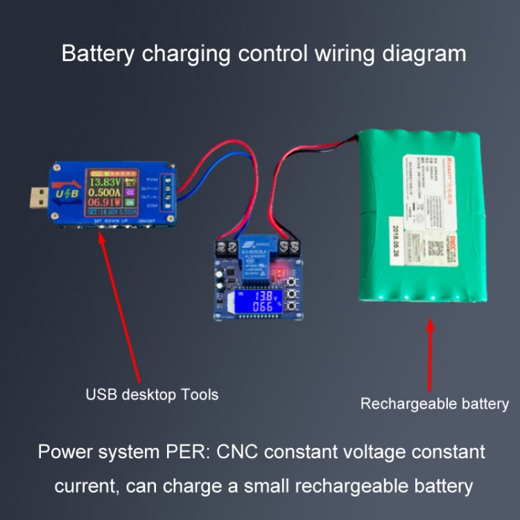 Battery Overshoot & Over-Discharge Protection Automatic Shutdown Switch Module - Other Accessories by PMC Jewellery | Online Shopping South Africa | PMC Jewellery | Buy Now Pay Later Mobicred