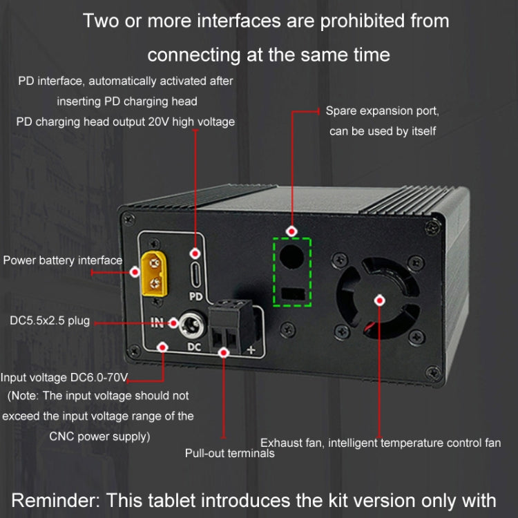 50V 8A DC Numerical Control Lithium Battery Step-Down Power Supply, Model: XY5008L With Case - Power Module by PMC Jewellery | Online Shopping South Africa | PMC Jewellery