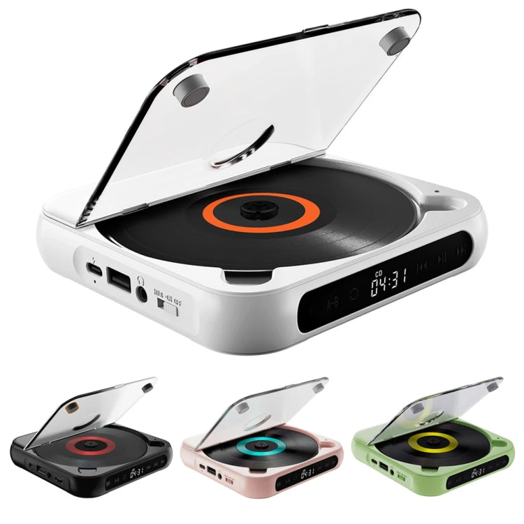 Kecag KC-918 Bluetooth CD Player Rechargeable Touchscreen Headphone Small Music Walkman(Pink) - free shipping - PMC TechLife - Order now!