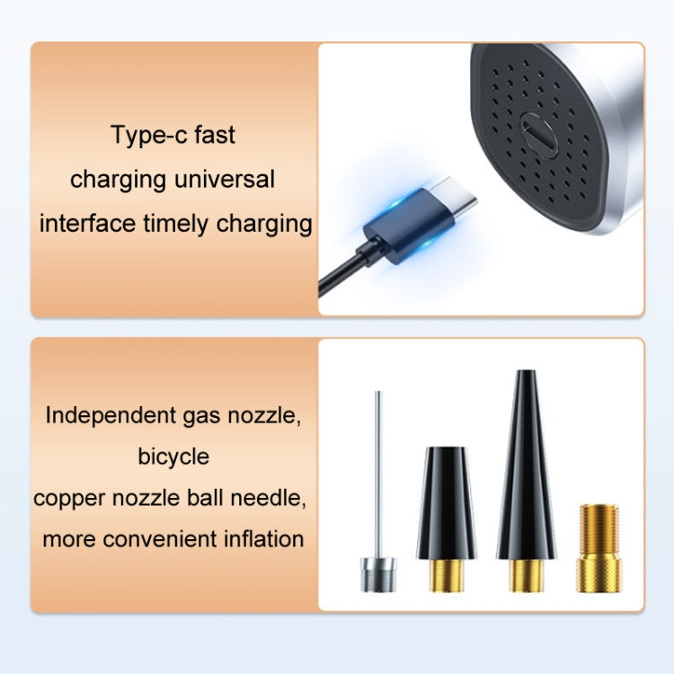 Small Wireless Charging Smart Car Lighting Air Pump(009) - Inflatable Pump by PMC TechLife | Online Shopping South Africa | PMC TechLife