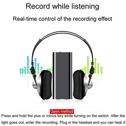 Q25 Intelligent Voice Recorder With Screen HD Noise Canceling Back Clip Voice Reporter, Size: 32GB(Black) - Recording Pen by PMC Jewellery | Online Shopping South Africa | PMC Jewellery | Buy Now Pay Later Mobicred