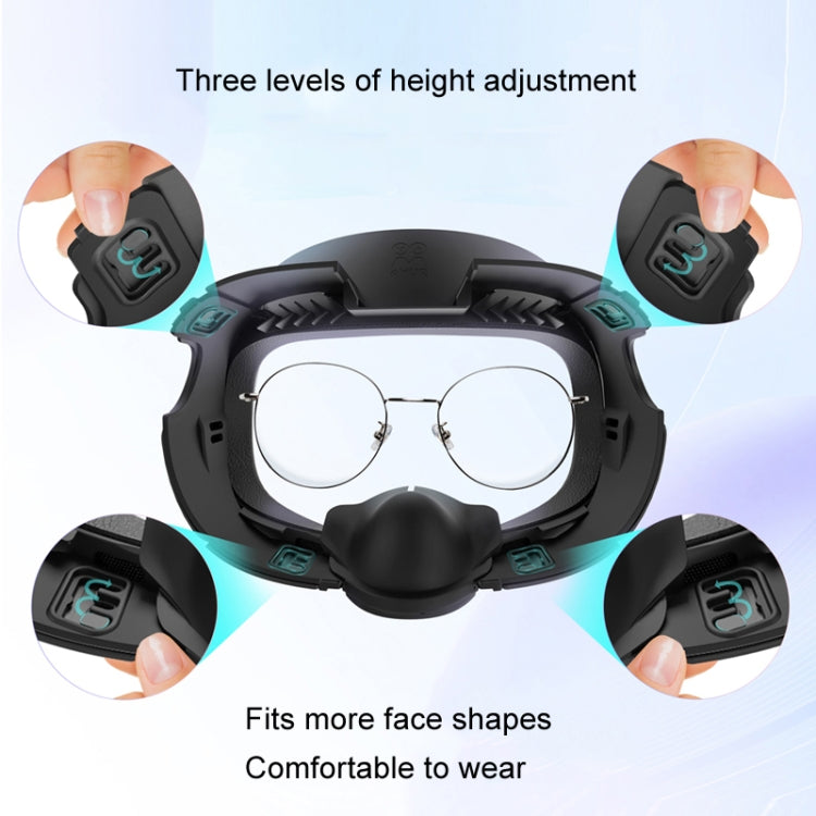 AMVR Q3FC1 For Meta Quest3 Mask Ice Silk Breathable Leather Material(Mask+1 Ice Silk) - free shipping - PMC TechLife - Order now!