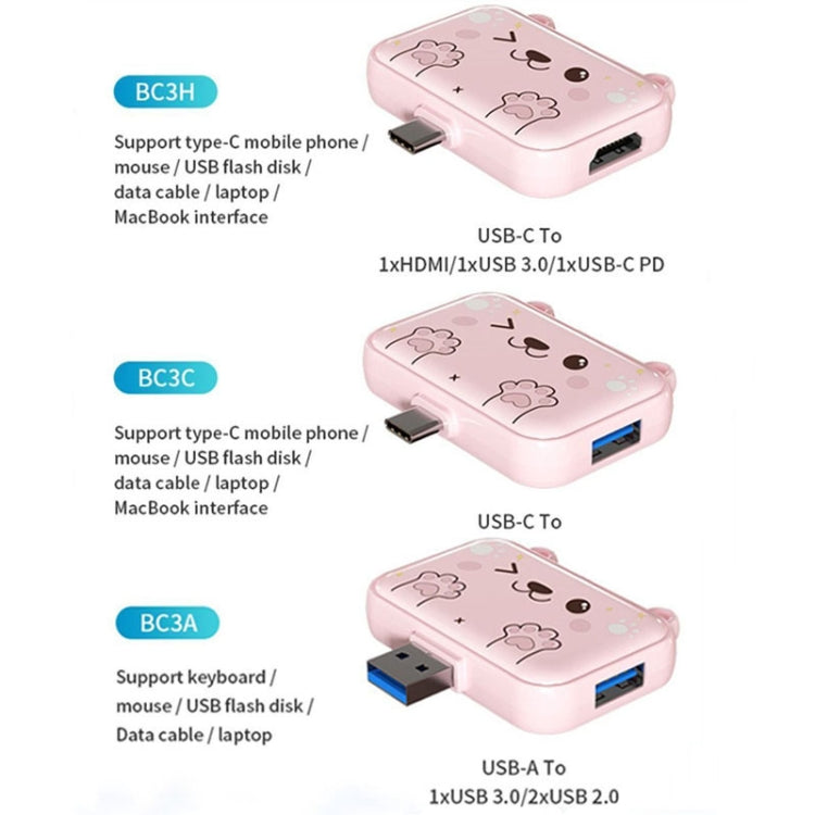 3 In 1 USB Hub For iPad / Phone Docking Station, Port: 3A USB3.0+USB2.0 x 2 White - USB 3.0 HUB by PMC Jewellery | Online Shopping South Africa | PMC Jewellery | Buy Now Pay Later Mobicred