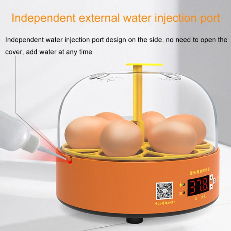 6-Eggs Small Household Experimental Children Smart Chicken Incubators, Spec: Manual EU Plug - Incubators by PMC Jewellery | Online Shopping South Africa | PMC Jewellery