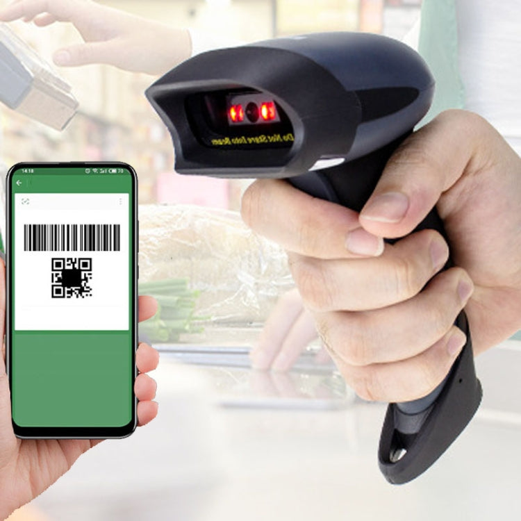 NETUM One-Dimensional Self-Sensing Code Sweeper Handheld Mobile Red Light Scanning Machine, Model: Wireless - Barcode Scanner by NETUM | Online Shopping South Africa | PMC Jewellery | Buy Now Pay Later Mobicred