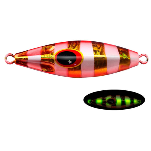 PROBEROS LF124 Deep Sea Iron Plate Lead Fish Fishing Lure Slow Sinking Rocking Luminous Boat Fishing Bait, Size: 60g(Color C) - Fishing Lures by PROBEROS | Online Shopping South Africa | PMC Jewellery | Buy Now Pay Later Mobicred