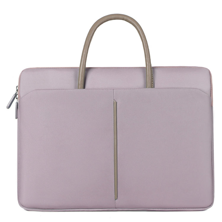 15 -15.6 Inch Oxford Cloth Laptop Bag Mens Womens Briefcase with PU Handle(Lotus Pink) - 15.6 - 17 inch by PMC Jewellery | Online Shopping South Africa | PMC Jewellery | Buy Now Pay Later Mobicred