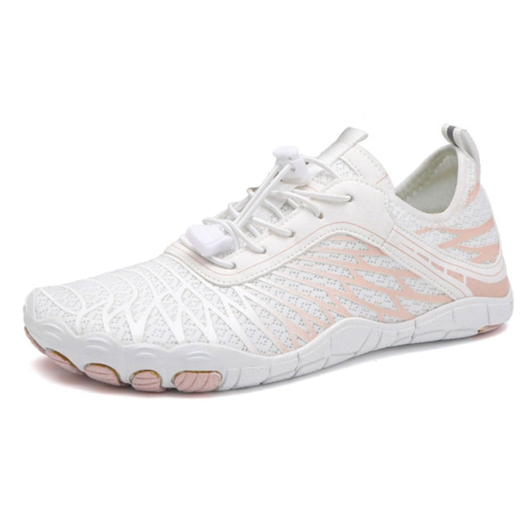 Womens Girls Water Shoes Quick Dry Aqua Socks Barefoot Beach Shoes Comfort Swim Sneakers, Size: 38(White) - Flat Shoes by PMC Jewellery | Online Shopping South Africa | PMC Jewellery