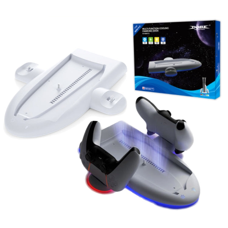 For PS5 Slim Console DOBE Multifunctional Charging Base with RGB Light - free shipping - PMC Jewellery - Order now!