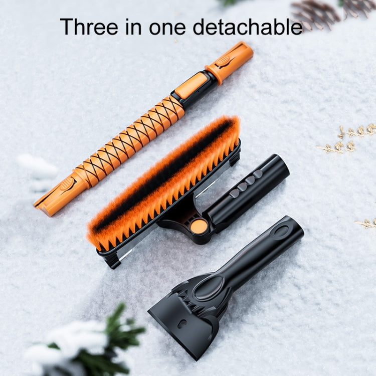 SUITU ST-3916 Automobile Retractable Snow Shovel Car Winter Glass Defrosting Snow Sweeping Brush(Orange) - Ice Scraper by SUITU | Online Shopping South Africa | PMC Jewellery | Buy Now Pay Later Mobicred