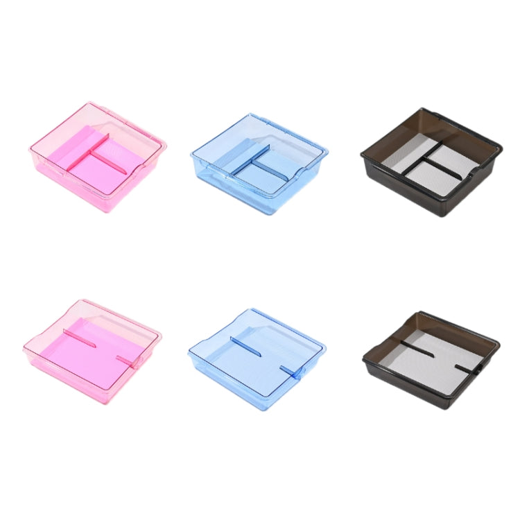 For 2023.9 Tesla Model3 Silicone Double-Layer Storage Box, Color: Pink Central Control - Stowing Tidying by PMC Jewellery | Online Shopping South Africa | PMC Jewellery | Buy Now Pay Later Mobicred