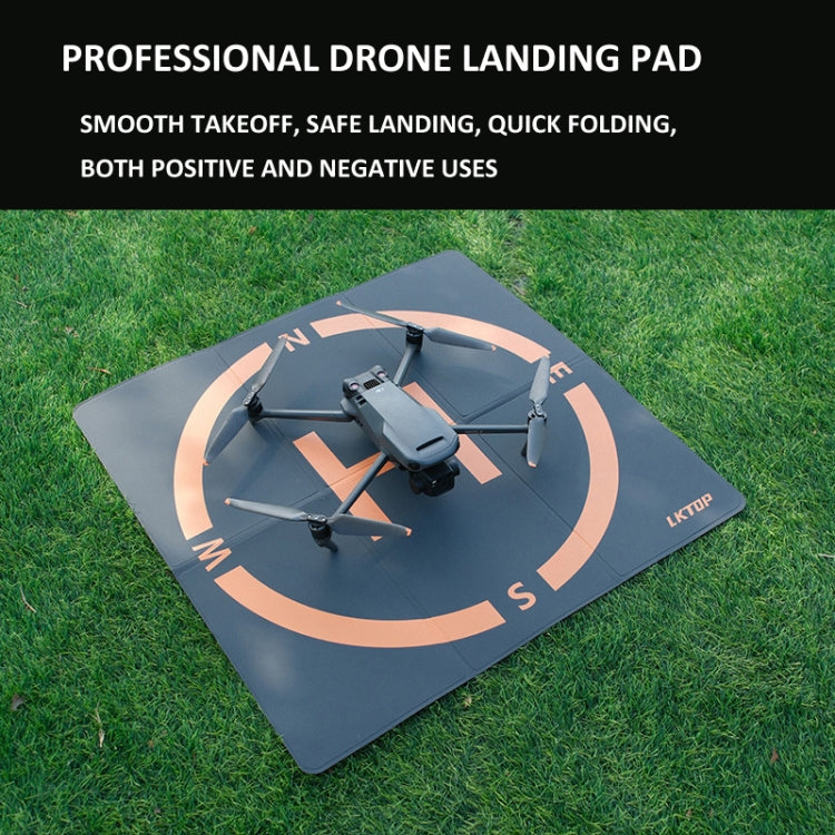 LKTOP 50cm Drone Universal Landing Pad Double-sided Waterproof Foldable RC Aircraft Launch Mat - Parking Apron by LKTOP | Online Shopping South Africa | PMC Jewellery