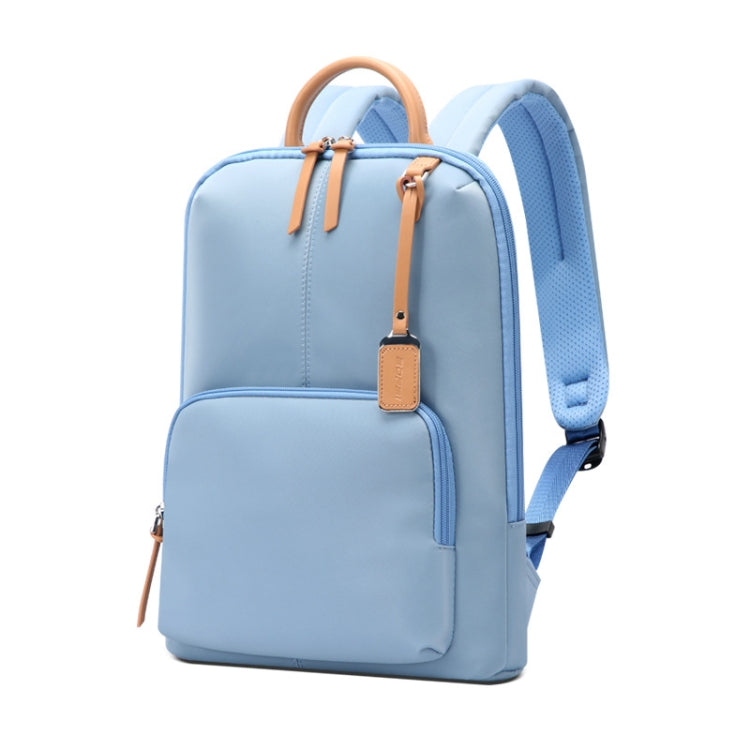 Bopai 62-126521 14-inch Laptop Thin and Light Business Waterproof Backpack(Blue) - Backpack by Bopai | Online Shopping South Africa | PMC Jewellery | Buy Now Pay Later Mobicred