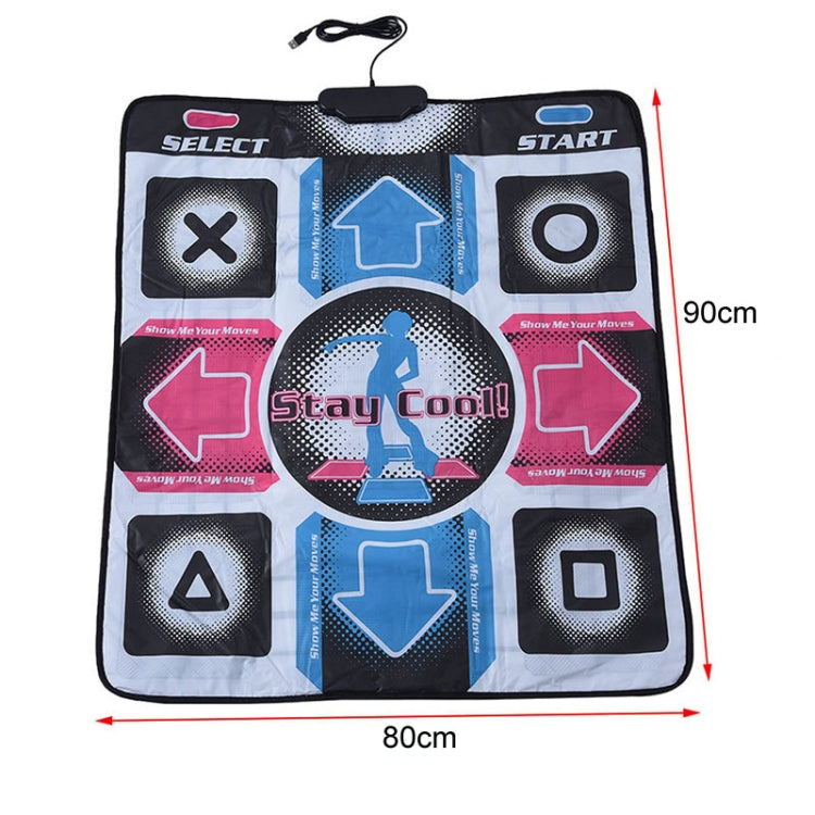 USB Wired Dancing Mat Electronic Music Game Pad Toy To PC(XO Surface) - Music Toys by PMC Jewellery | Online Shopping South Africa | PMC Jewellery | Buy Now Pay Later Mobicred