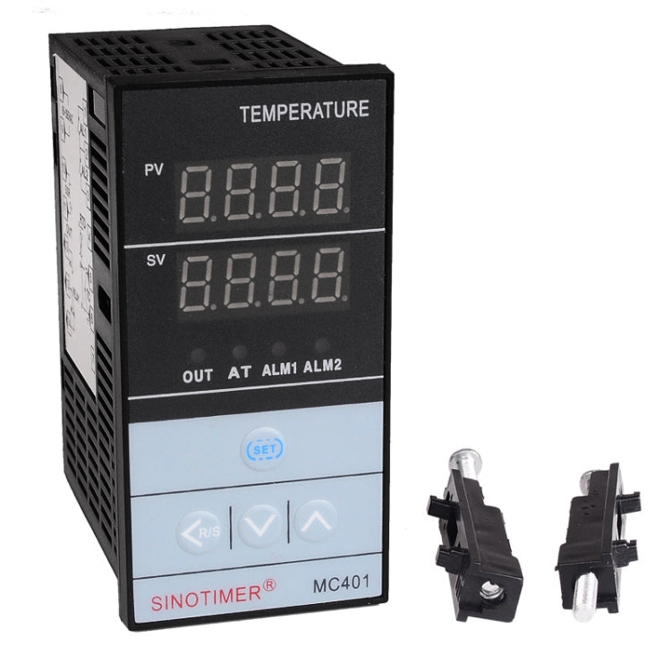 SINOTIMER MC401 Universal Input Short Case PID Intelligent Temperature Controller Meter Heating Cooling Relay SSR Solid State Output - Thermostat & Thermometer by SINOTIMER | Online Shopping South Africa | PMC Jewellery | Buy Now Pay Later Mobicred