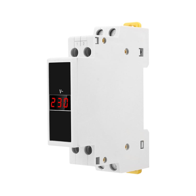 SINOTIMER SDM011 Modular Din Rail Type AC Single-Phase Digital Voltmeter Electronic Instrumentation - Current & Voltage Tester by SINOTIMER | Online Shopping South Africa | PMC TechLife | Buy Now Pay Later Mobicred