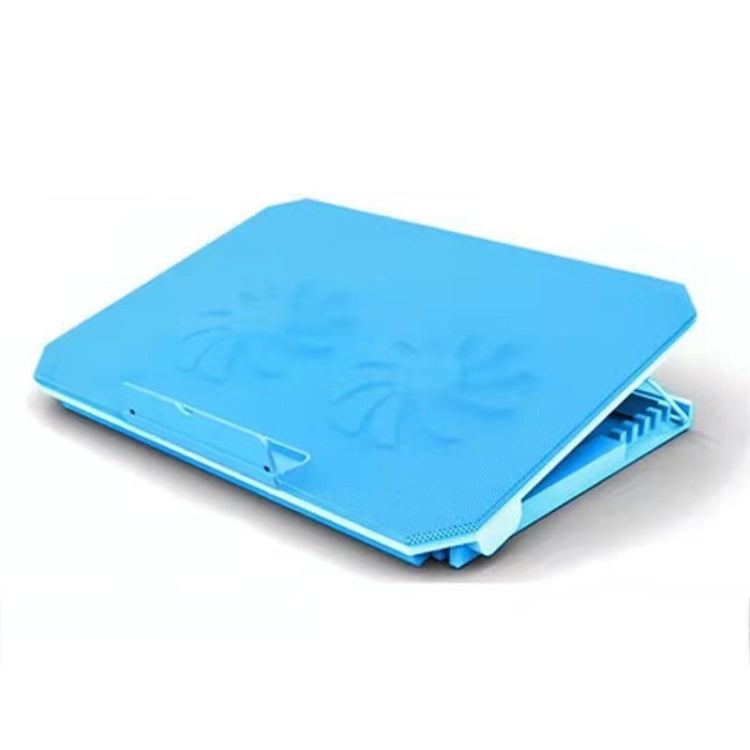 NUOXI S200C Laptop Silent Radiator Multi-level Adjustable Metal Bracket Base(Blue) - free shipping - PMC Jewellery - Order now!