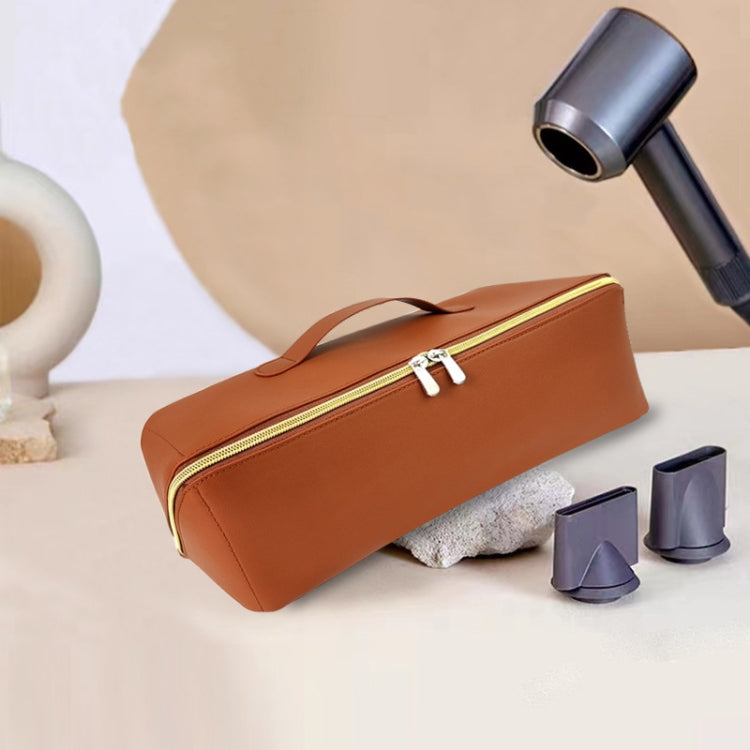 For Dyson Hair Dryer Curling Wand Portable Storage Bag, Color: Black+Gold Zipper - Dyson Accessories by PMC Jewellery | Online Shopping South Africa | PMC Jewellery