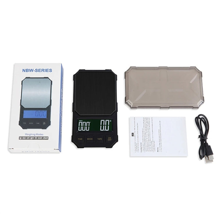 Battery Model 1kg/0.1g Portable Toolbox Digital Scale Jewelry Weighing Tool with Timing - Jewelry Scales by PMC Jewellery | Online Shopping South Africa | PMC Jewellery | Buy Now Pay Later Mobicred