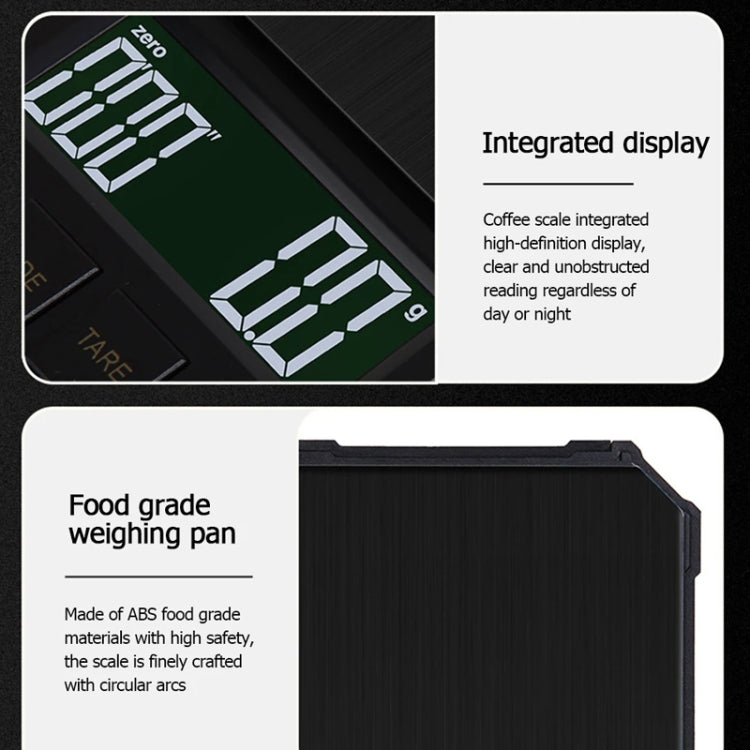 Battery Model 2kg/0.1g Portable Toolbox Digital Scale Jewelry Weighing Tool with Timing - Jewelry Scales by PMC Jewellery | Online Shopping South Africa | PMC Jewellery | Buy Now Pay Later Mobicred