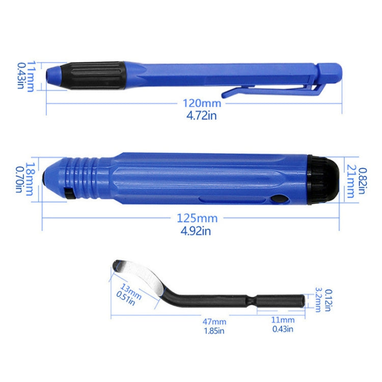 Woodworking Edge Trimmer Deburring Scraper Chamfering Tool(With 1 Black Blade Box Packing) - free shipping - PMc TechLife - Order now!