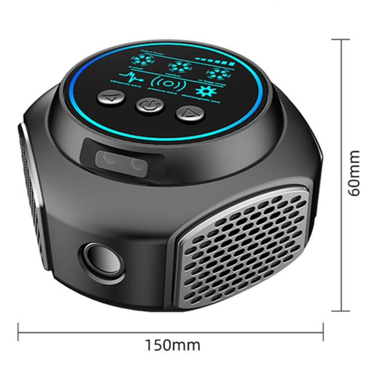 219 Intelligent Ultrasonic Multi-dimensional Frequency Conversion Home Indoor Mouse Repeller(Black) - Repellents by PMC Jewellery | Online Shopping South Africa | PMC Jewellery | Buy Now Pay Later Mobicred