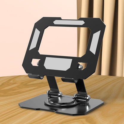 Metal Cooling Tablet Stand Rotatable Adjustable Base Support(Black) - Desktop Holder by PMC Jewellery | Online Shopping South Africa | PMC Jewellery | Buy Now Pay Later Mobicred