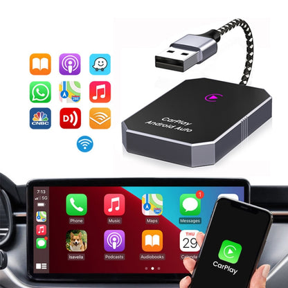 For Android Car Carplay Box Wired to Wireless Bluetooth Adapter - Bluetooth Adapters by PMC Jewellery | Online Shopping South Africa | PMC Jewellery | Buy Now Pay Later Mobicred