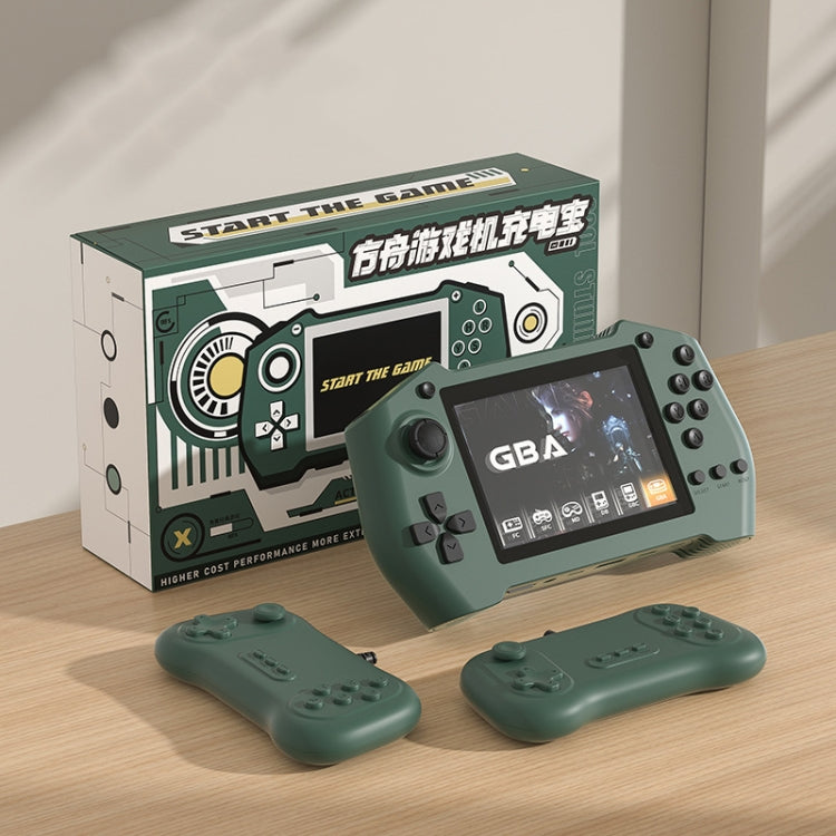 DY14 3.5-Inch Color Screen Retro Handheld Game Console With Power Bank Function, Model: Green Double - Pocket Console by PMC Jewellery | Online Shopping South Africa | PMC Jewellery | Buy Now Pay Later Mobicred