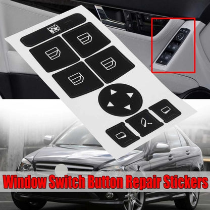 For Mercedes-Benz 2007-2014 Window Control Switch Button Repair Sticker - Decorative Sticker by PMC Jewellery | Online Shopping South Africa | PMC Jewellery | Buy Now Pay Later Mobicred