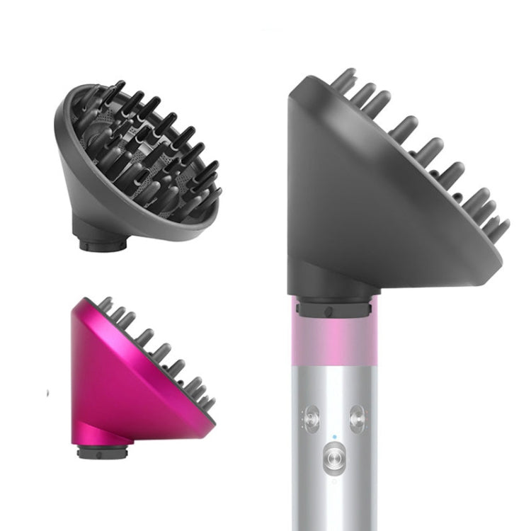 For Dyson Airwrap HS01 HS05 Diffuser Attachment Nozzle Replacement Parts(Gray) - For Dyson Accessories by PMC TechLife | Online Shopping South Africa | PMC TechLife | Buy Now Pay Later Mobicred