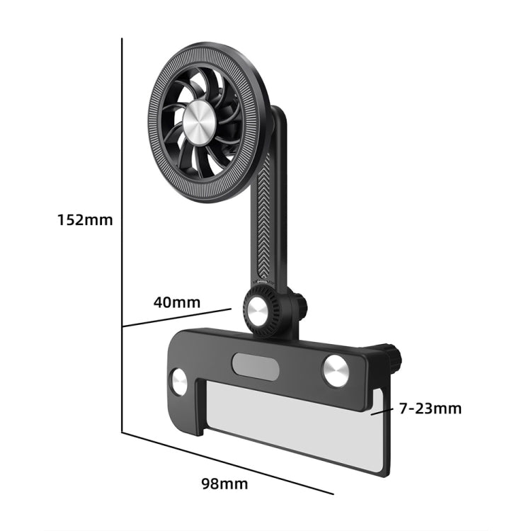 For Tesla Model 3/Y MagSafe Magnetic Mobile Phone Navigation Screen Holder(TS-MA1) - Car Holders by PMC Jewellery | Online Shopping South Africa | PMC Jewellery | Buy Now Pay Later Mobicred